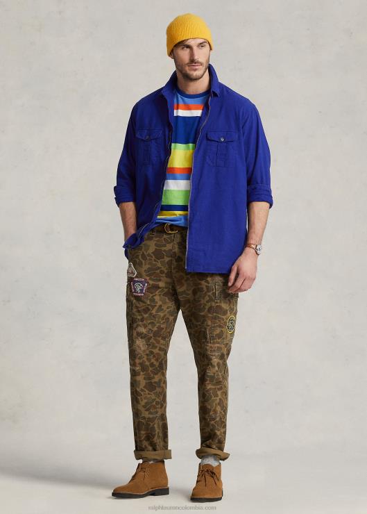 sobrecamisa oxford teñida en prenda hombres ciudad real Ralph Lauren 2XR2V1347