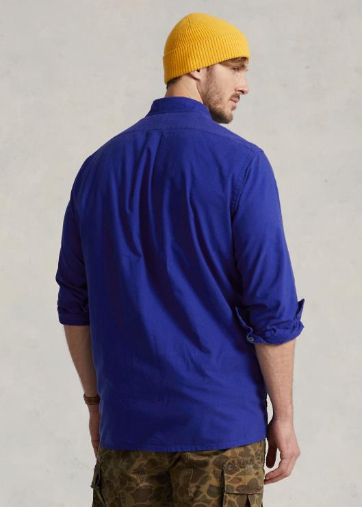 sobrecamisa oxford teñida en prenda hombres ciudad real Ralph Lauren 2XR2V1347