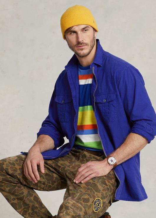 sobrecamisa oxford teñida en prenda hombres ciudad real Ralph Lauren 2XR2V1347