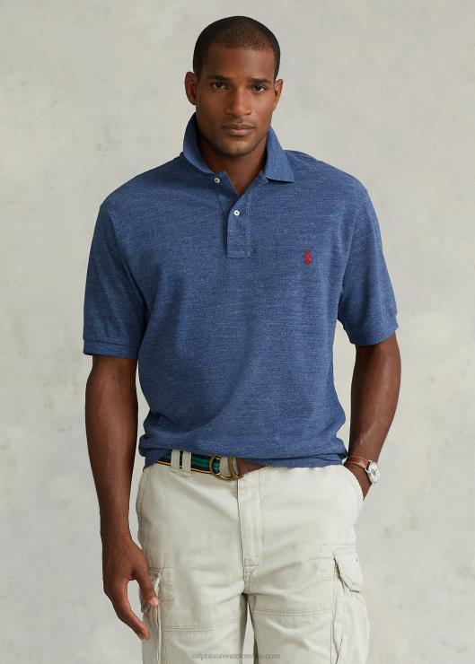 el icónico polo de malla hombres brezo real clásico Ralph Lauren 2XR2V1818