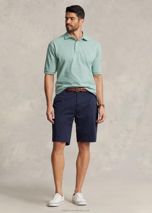 el icónico polo de malla hombres essex verde Ralph Lauren 2XR2V1836