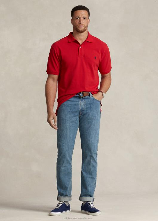 el icónico polo de malla hombres rl2000 rojo Ralph Lauren 2XR2V1822