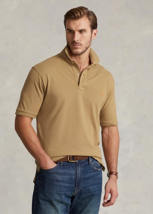 el icónico polo de malla hombres surf de arena Ralph Lauren 2XR2V1834