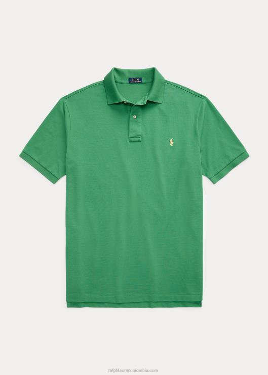 el icónico polo de malla hombres verde optico Ralph Lauren 2XR2V1833
