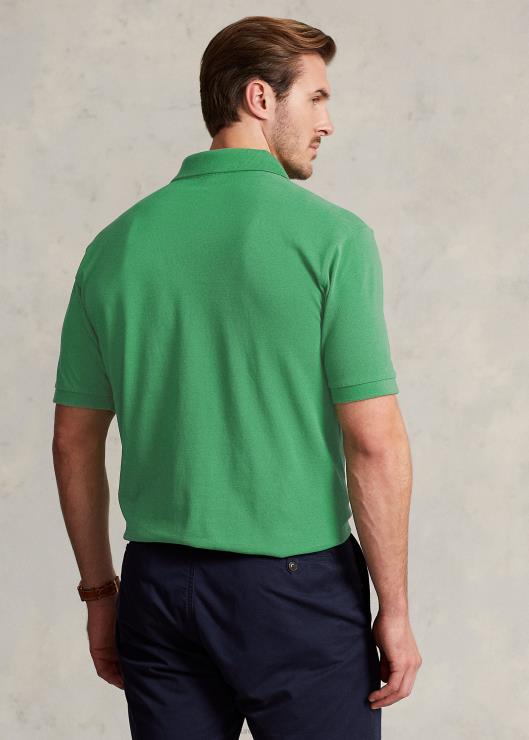 el icónico polo de malla hombres verde optico Ralph Lauren 2XR2V1833