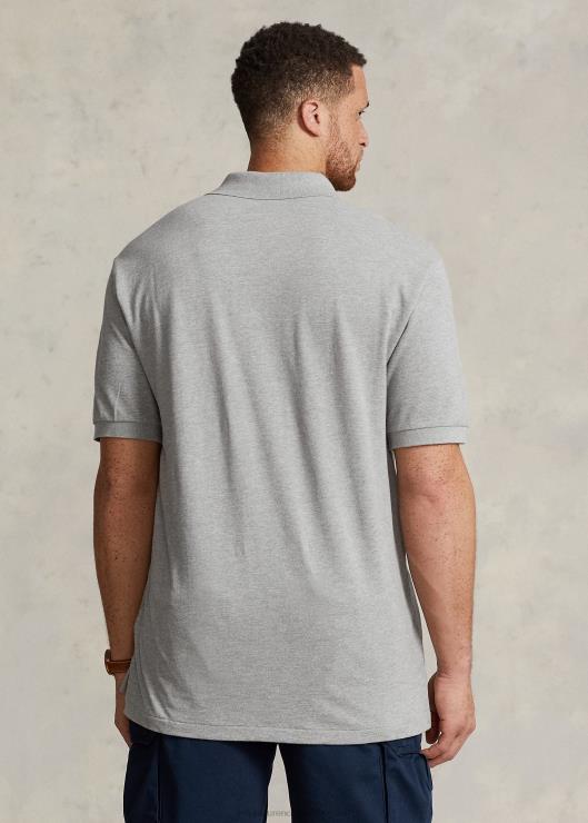 playera polo de malla pony grande hombres y sobre brezo Ralph Lauren 2XR2V8681
