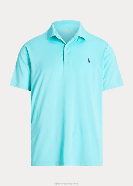 playera tipo polo de ajuste clásico hombres vacaciones azul Ralph Lauren 2XR2V355