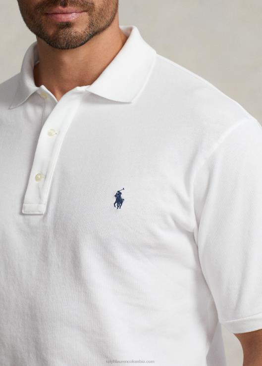 playera tipo polo de rizo spa hombres blanco Ralph Lauren 2XR2V1470