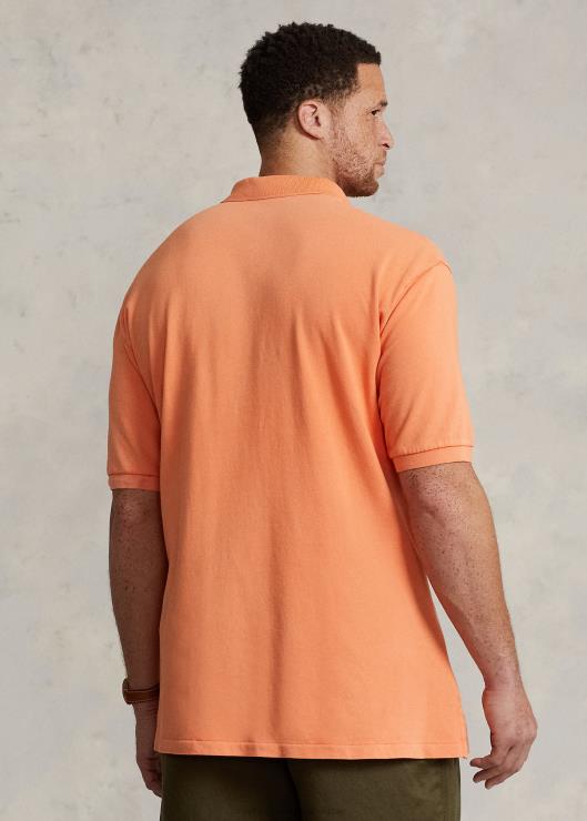 playera tipo polo de rizo spa hombres naranja óptica Ralph Lauren 2XR2V1472