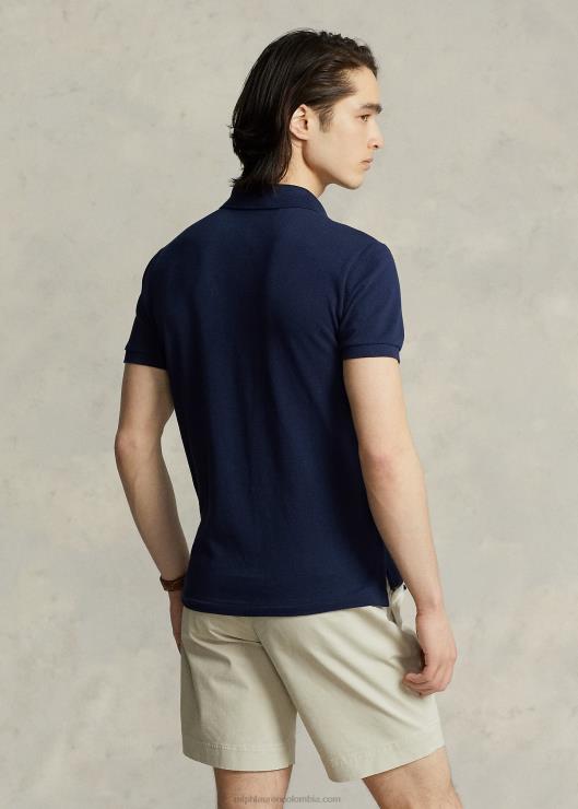 polo de malla de pony grande de corte slim personalizado hombres Marina de Newport Ralph Lauren 2XR2V863