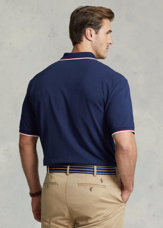 polo de malla hombres Marina de Newport Ralph Lauren 2XR2V1355