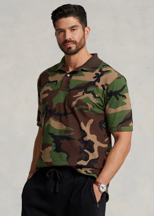 polo de malla hombres camuflaje excedente Ralph Lauren 2XR2V1604
