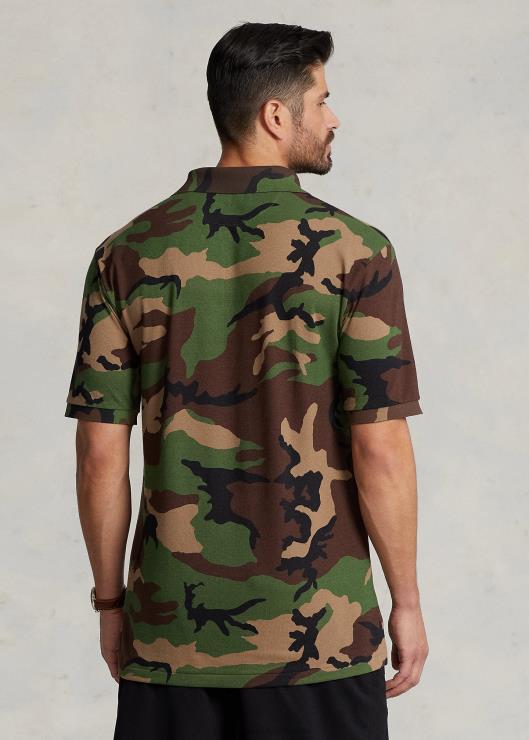 polo de malla hombres camuflaje excedente Ralph Lauren 2XR2V1604
