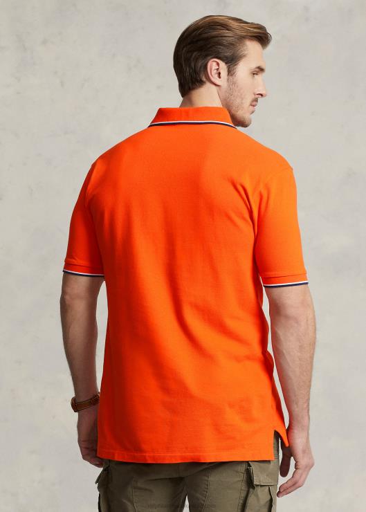 polo de malla hombres vela naranja Ralph Lauren 2XR2V1354