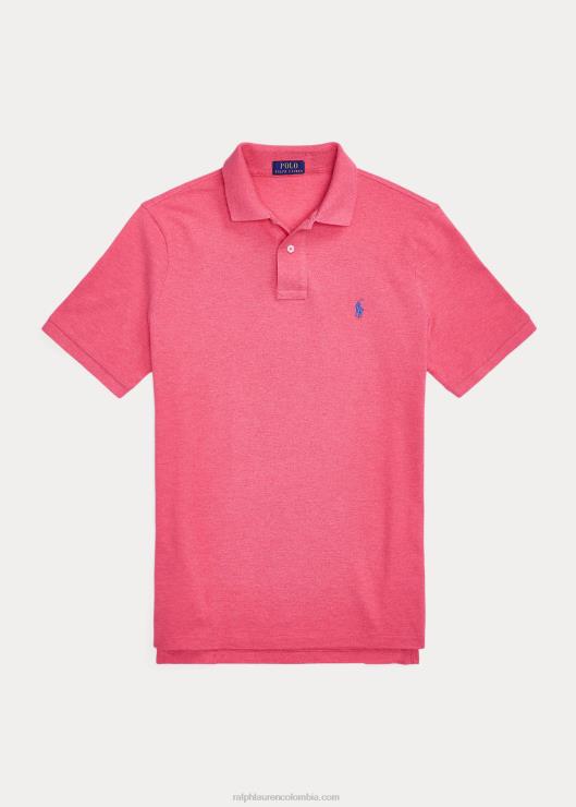 polo slim fit de malla casual/de trabajo hombres brezo rosa de las tierras altas Ralph Lauren 2XR2V46