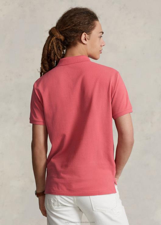 polo slim fit de malla casual/de trabajo hombres cielo Rojo Ralph Lauren 2XR2V41