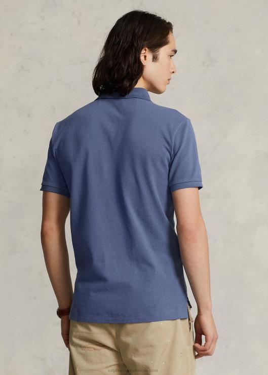 polo slim fit de malla casual/de trabajo hombres viejo real Ralph Lauren 2XR2V9