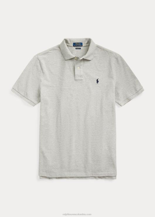 polo slim fit nuevo de malla hombres y sobre brezo/azul marino Ralph Lauren 2XR2V32