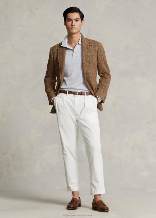 polo slim fit ojo de perdiz personalizado hombres y sobre brezo Ralph Lauren 2XR2V938