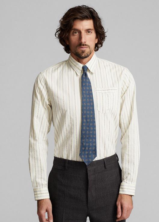 camisa dobby slim fit a rayas hombresRalph Lauren 2XR2V1793