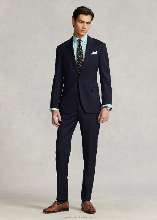 camisa slim fit de popelín a cuadros hombres verde clave oeste/blanco Ralph Lauren 2XR2V742