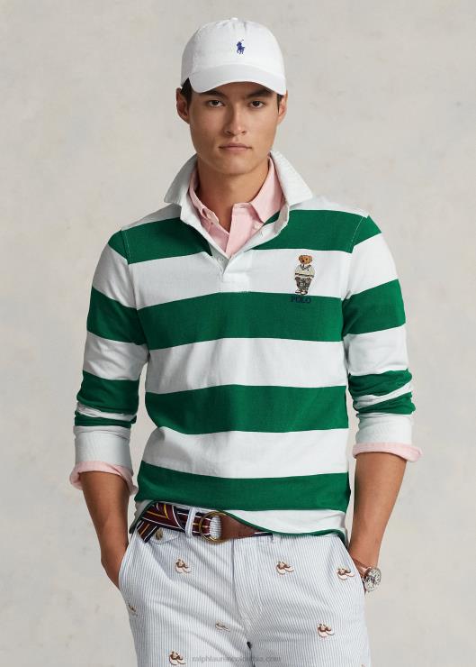 camiseta personalizada de rugby con oso polo slim fit hombresRalph Lauren 2XR2V150