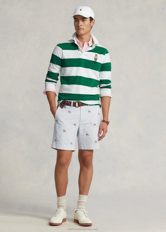 camiseta personalizada de rugby con oso polo slim fit hombresRalph Lauren 2XR2V150