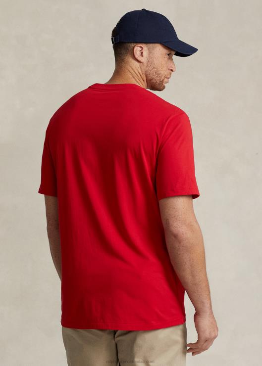 camiseta con bolsillo de jersey hombres rl2000 rojo Ralph Lauren 2XR2V1849