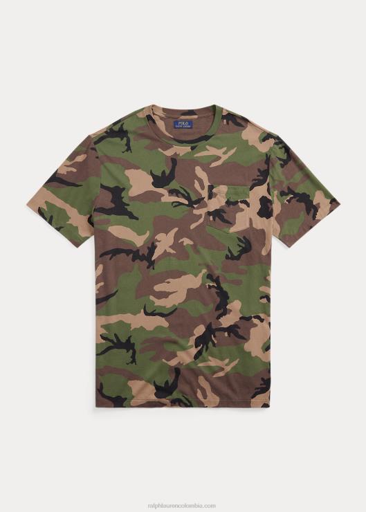 camiseta con bolsillo hombres camuflaje excedente Ralph Lauren 2XR2V1408