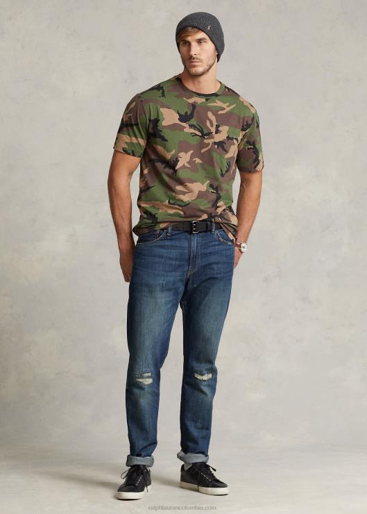 camiseta con bolsillo hombres camuflaje excedente Ralph Lauren 2XR2V1408