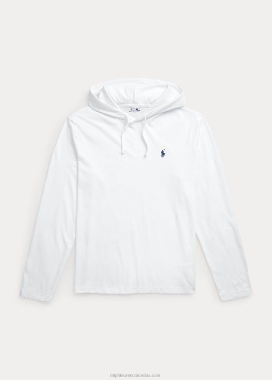 camiseta con capucha hombres blanco Ralph Lauren 2XR2V309