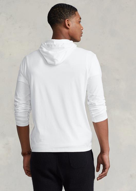 camiseta con capucha hombres blanco Ralph Lauren 2XR2V309