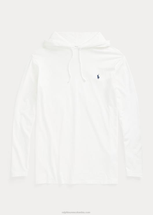 camiseta con capucha hombres blanco Ralph Lauren 2XR2V8400
