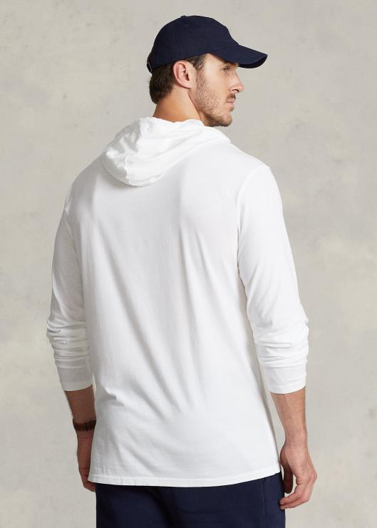 camiseta con capucha hombres blanco Ralph Lauren 2XR2V8400