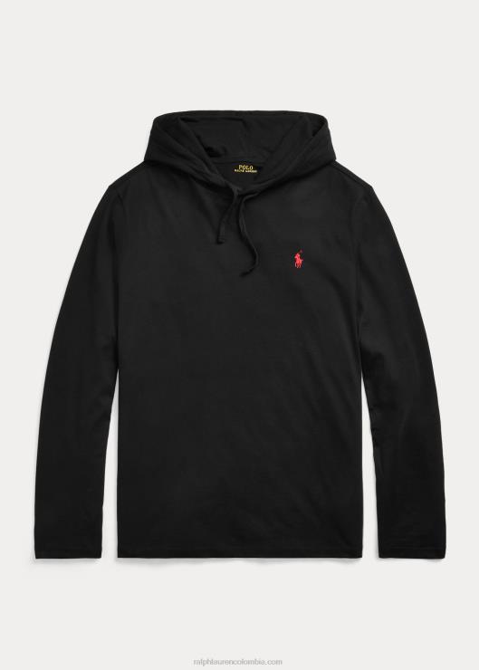 camiseta con capucha hombres negro Ralph Lauren 2XR2V307