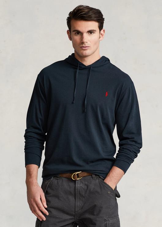 camiseta con capucha hombres negro Ralph Lauren 2XR2V8397