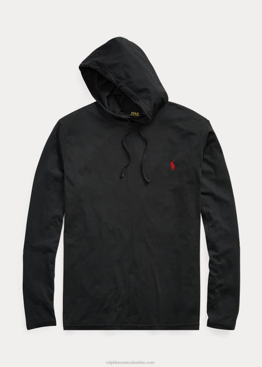 camiseta con capucha hombres negro Ralph Lauren 2XR2V8397