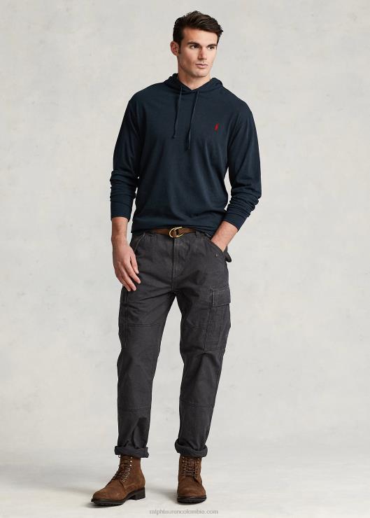 camiseta con capucha hombres negro Ralph Lauren 2XR2V8397