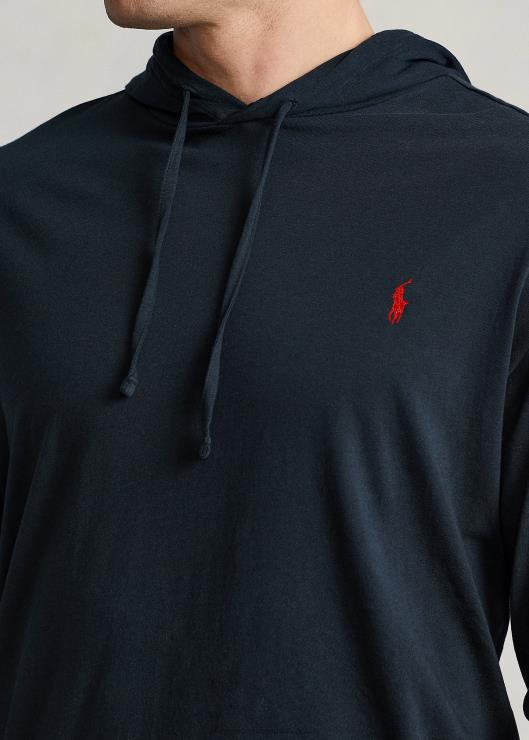 camiseta con capucha hombres negro Ralph Lauren 2XR2V8397