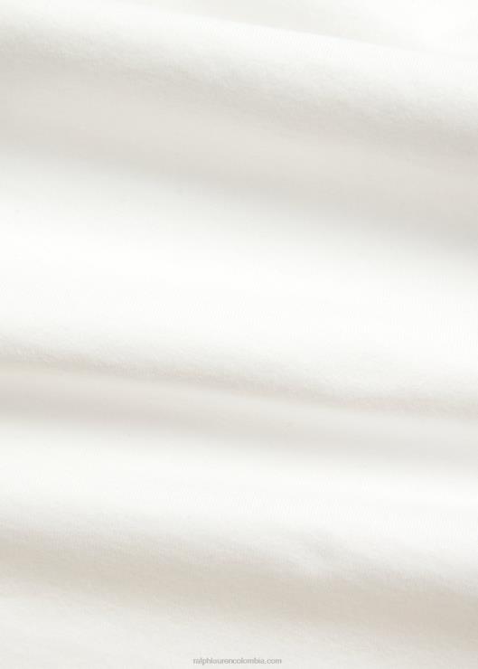 camiseta con cuello redondo hombres blanco Ralph Lauren 2XR2V1688