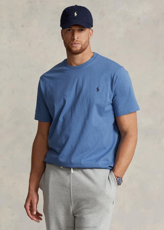 camiseta con cuello redondo hombres nimes azul Ralph Lauren 2XR2V8715