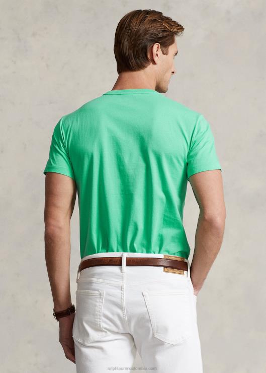 jersey cuello redondo camiseta-todos los ajustes hombres atardecer verde Ralph Lauren 2XR2V167