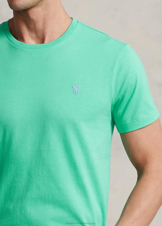 jersey cuello redondo camiseta-todos los ajustes hombres atardecer verde Ralph Lauren 2XR2V167