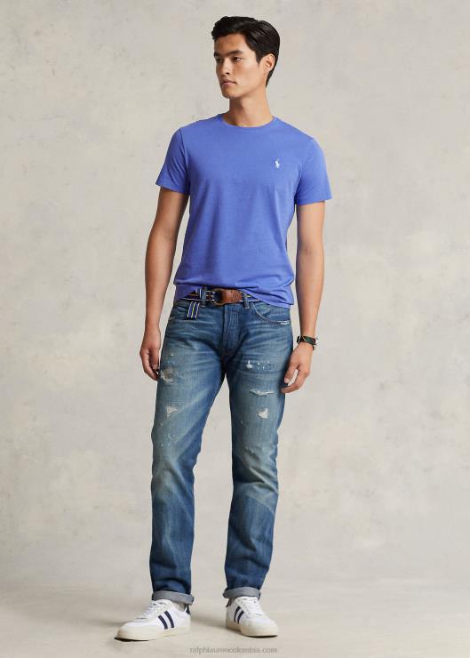 jersey cuello redondo camiseta-todos los ajustes hombres azul Ralph Lauren 2XR2V172