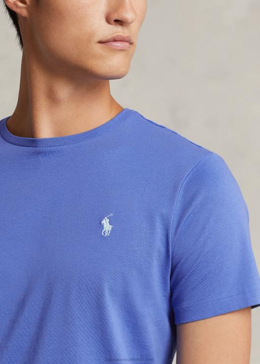 jersey cuello redondo camiseta-todos los ajustes hombres azul Ralph Lauren 2XR2V172