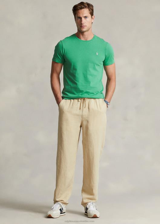 jersey cuello redondo camiseta-todos los ajustes hombres balsa verde Ralph Lauren 2XR2V178