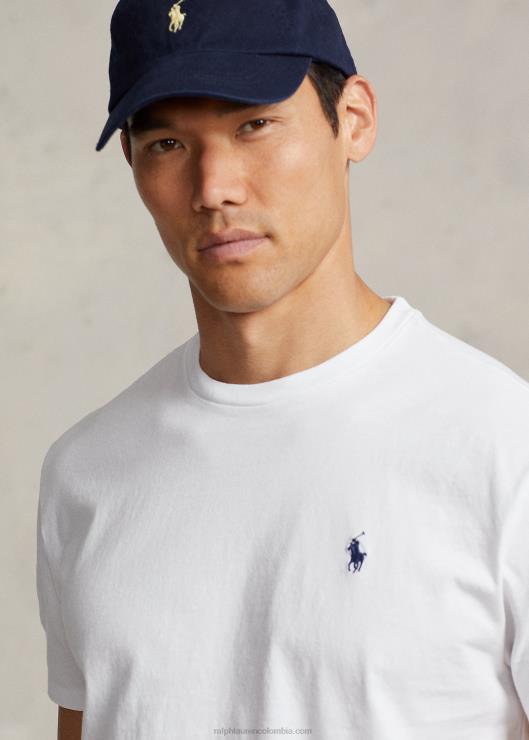 jersey cuello redondo camiseta-todos los ajustes hombres blanco Ralph Lauren 2XR2V155