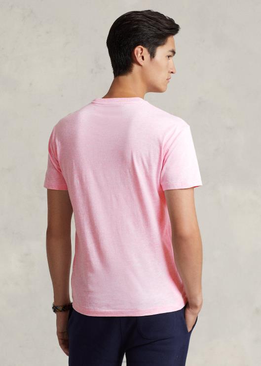 jersey cuello redondo camiseta-todos los ajustes hombres brezo rosa Ralph Lauren 2XR2V161