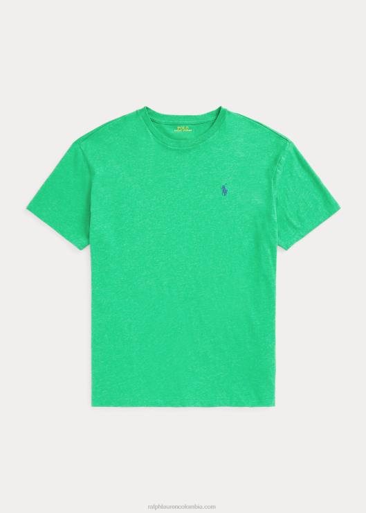 jersey cuello redondo camiseta-todos los ajustes hombres brezo verde palma Ralph Lauren 2XR2V168
