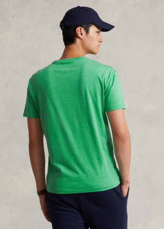 jersey cuello redondo camiseta-todos los ajustes hombres brezo verde palma Ralph Lauren 2XR2V168